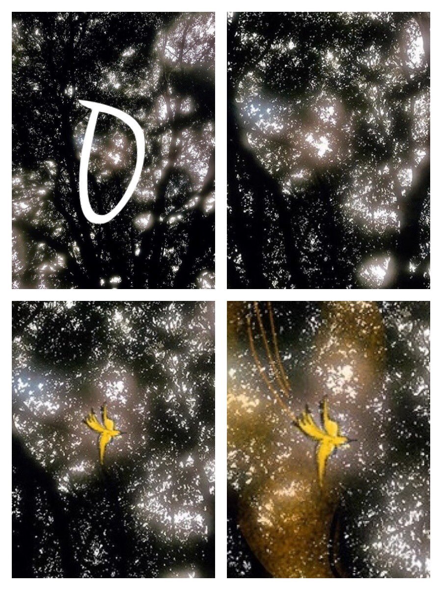 RachanaCreation's tweet image. when I see shapes in everything.. it’s a Phoenix bird rising in the dense🍃leaves 
#artistsontwitter #creativityforall