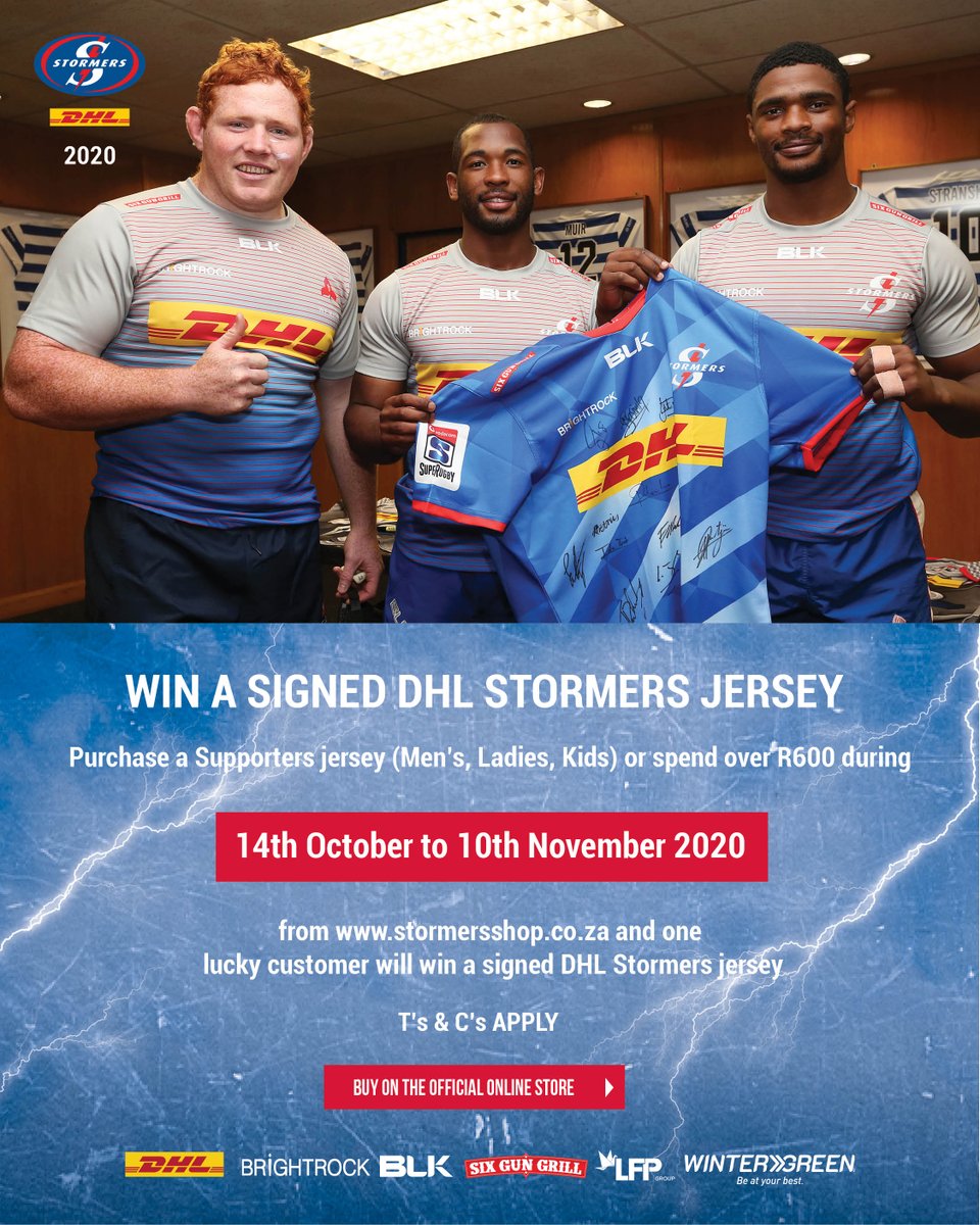 dhl stormers jersey