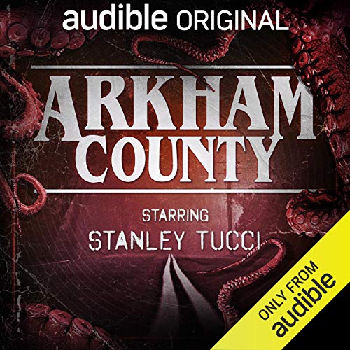 Out now! Welcome to Arkham County. Population: 749,824. But that number’s dropping all of the time.... By @GuyAdamsAuthor and @ak_benedict, starring Stanley Tucci, @egbarber1, Dakota Blue Richards, @burngorman, John Heffernan, Alex Kingston and more. audible.co.uk/pd/Arkham-Coun…