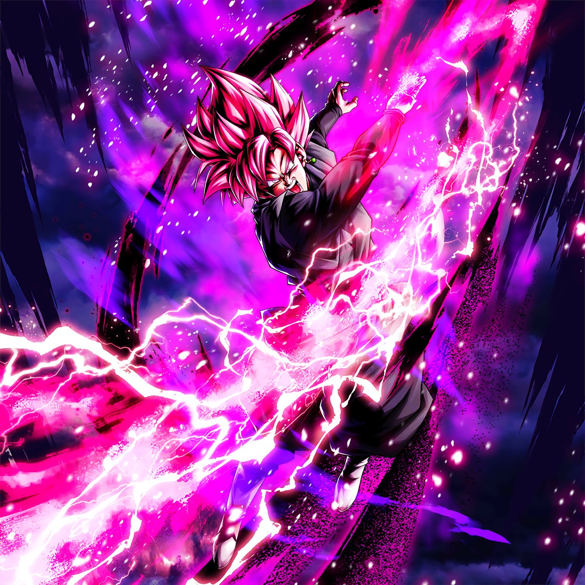 GRN Goku Black (Rose): Hãy xem hình ảnh đầy năng lượng của GRN Goku Black (Rose) trong Dragon Ball Super để khám phá sức mạnh của anh ta và được trải nghiệm những trận đấu đầy kịch tính!