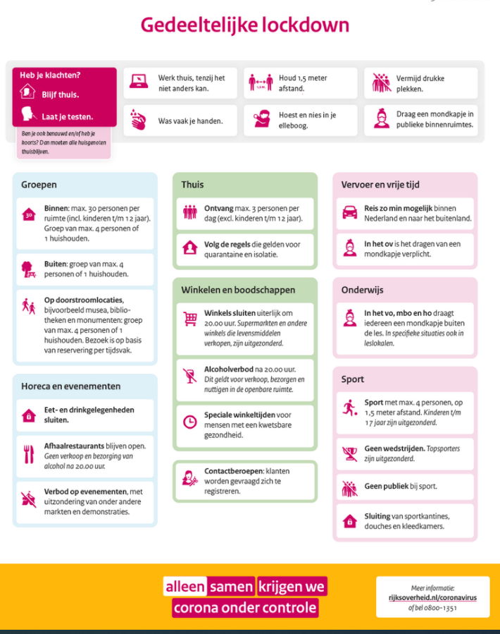 UPDATE COVID-MAATREGELEN D.D. 15-10-2020
De senioren trainen de komende 4 weken niet. De mini- en jeugdleden t/m 17 jaar trainen wel. De competitie is voor alle leden stilgelegd. De kantine, tribune en kleedkamers zijn gesloten. Ga voor meer info
krekkers.nl/maatregelen-co…