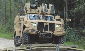(6) "CCWC variant provides less capability to engage threats with TOW missiles over the HMMWV. The missile reload process is slow and difficult for crews. It has less storage space than other variants and accessing mission-essential equipment from the cargo area is a challenge"