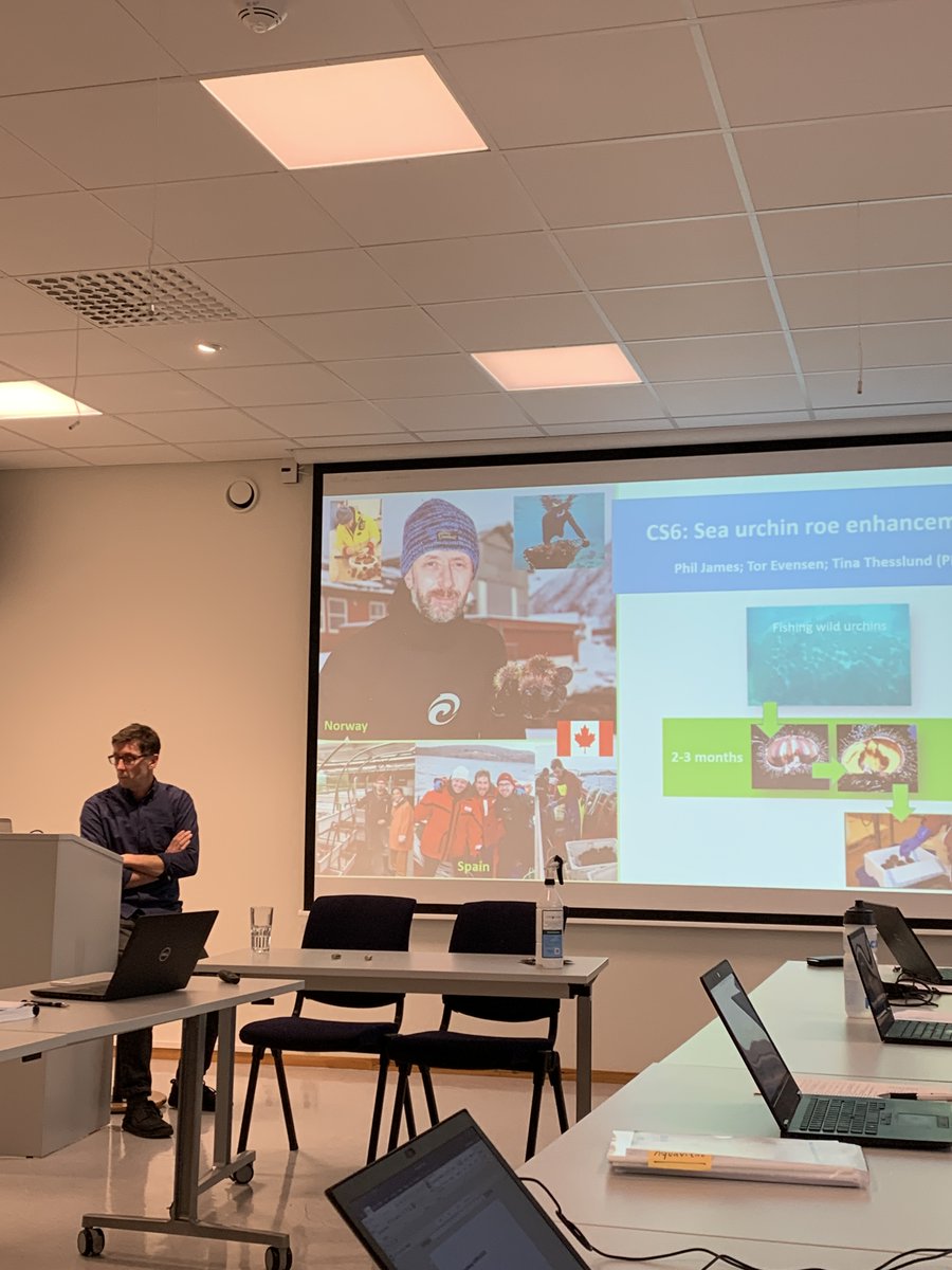 aquavitaeEU's tweet photo. One year and a half of @aquavitaeEU have supported many advances on #algae, #IMTA, #shellfish, #echinoderms, and sustainable aquaculture of #finfish. On-site, in 🇳🇴, and on-line, our Scientific Committee meeting continues too support interdisciplinary work: https://t.co/fE8589vGbi