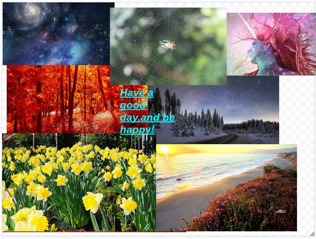 Everyday a student sends me and a few other teachers a google drawing with a motivational message. I look forward to them each morning!