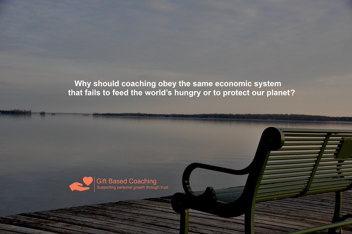 heatamon's tweet photo. Excited to be launching @GiftBasedCoach with 
@geofellingham as a challenge to the dominant economic system that is failing humanity and the planet.

We offer you our coaching as a gift and invite you to pay what you feel in return. https://t.co/4X8k8FqYSF