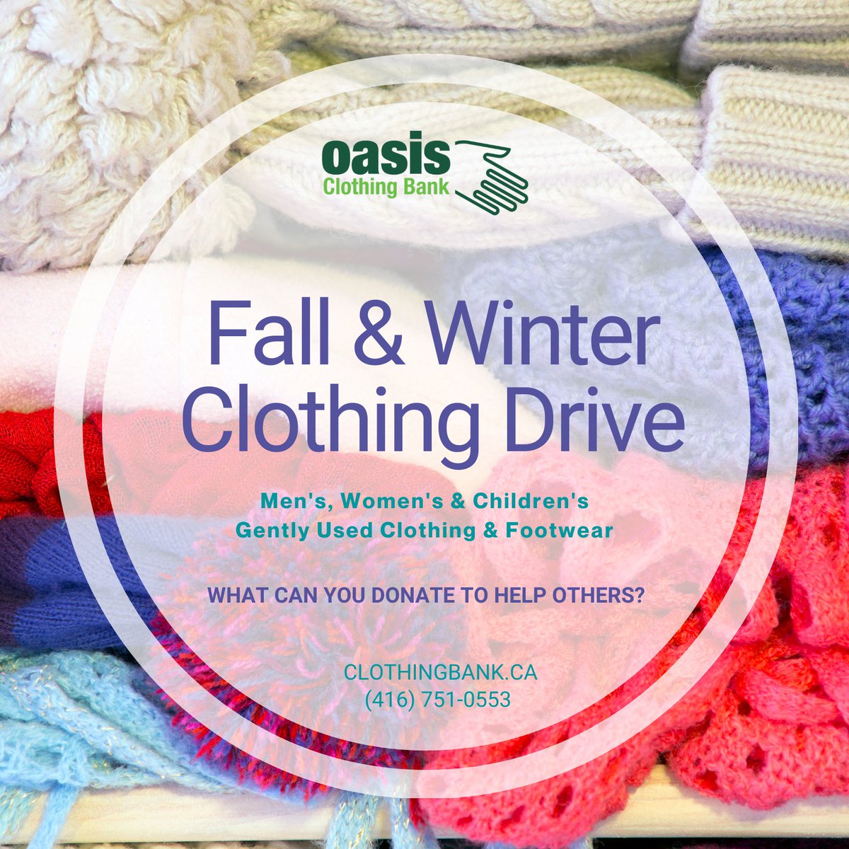 Oasis Clothing Bank tweet media