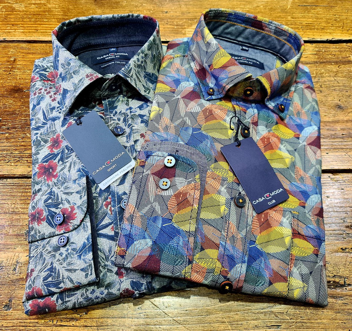 eclectichound's tweet photo. ๐๏ธ Arrivals:
๐
#AutumnalTones from #CasaModa
#CashmereFeeling & #BrushedCotton finishes just ยฃ60.
Perfect for chilly autumnal days.
๐
๐
#Menswear #MensShirts #NewArrivals #ShirtShop #ColourPop #ShopIndie #EclecticHound #TheSquare #AntiBland #LeadNotFollow #HelloWinchester https://t.co/kLxEOXqzQm