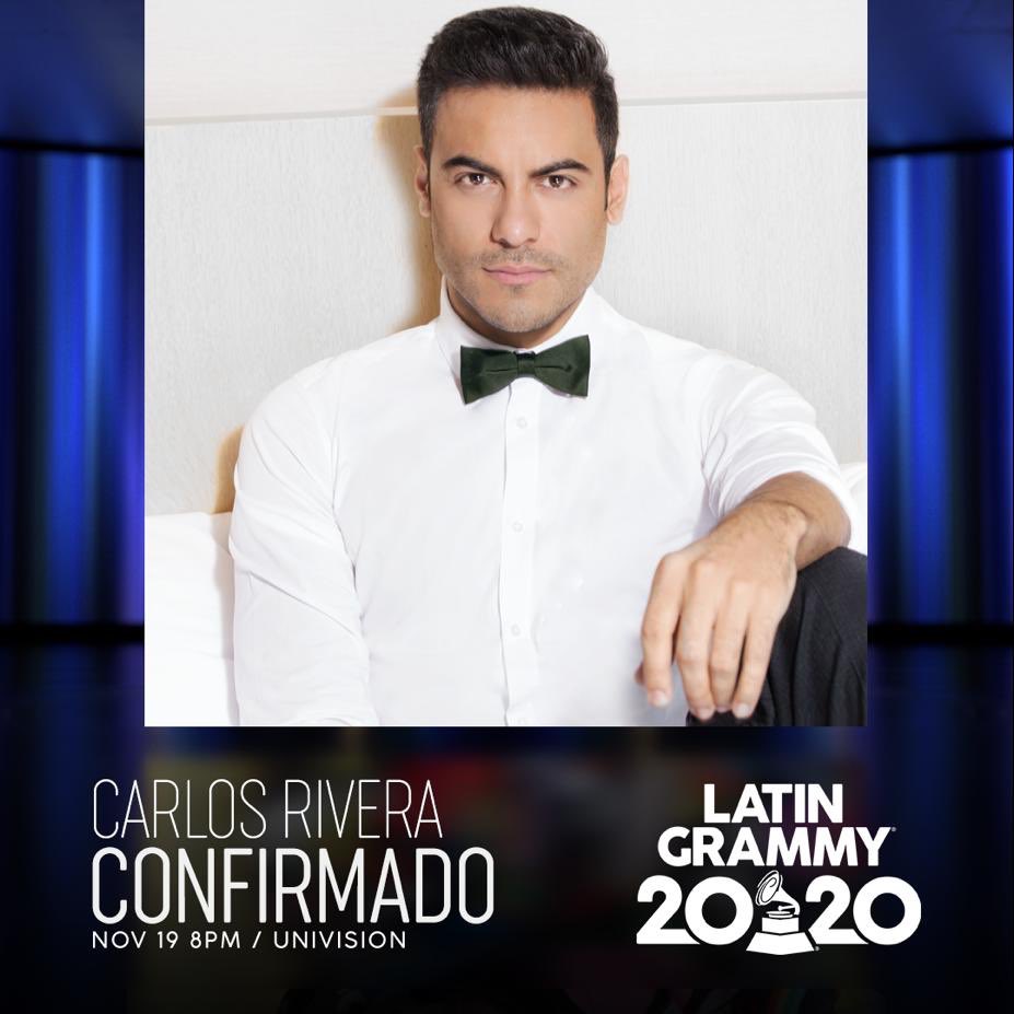 _CarlosRivera's tweet photo. Tremendamente honrado por la invitación para conducir por segunda vez los @LatinGRAMMYs ahora en su edición Núm 21. Mejor aún tendré el placer de compartir con la maravillosa @Roselyn_Sanchez Noviembre 19 desde Miami Fl. No se lo pueden perder por @Univision https://t.co/zeEzpQ1WHx