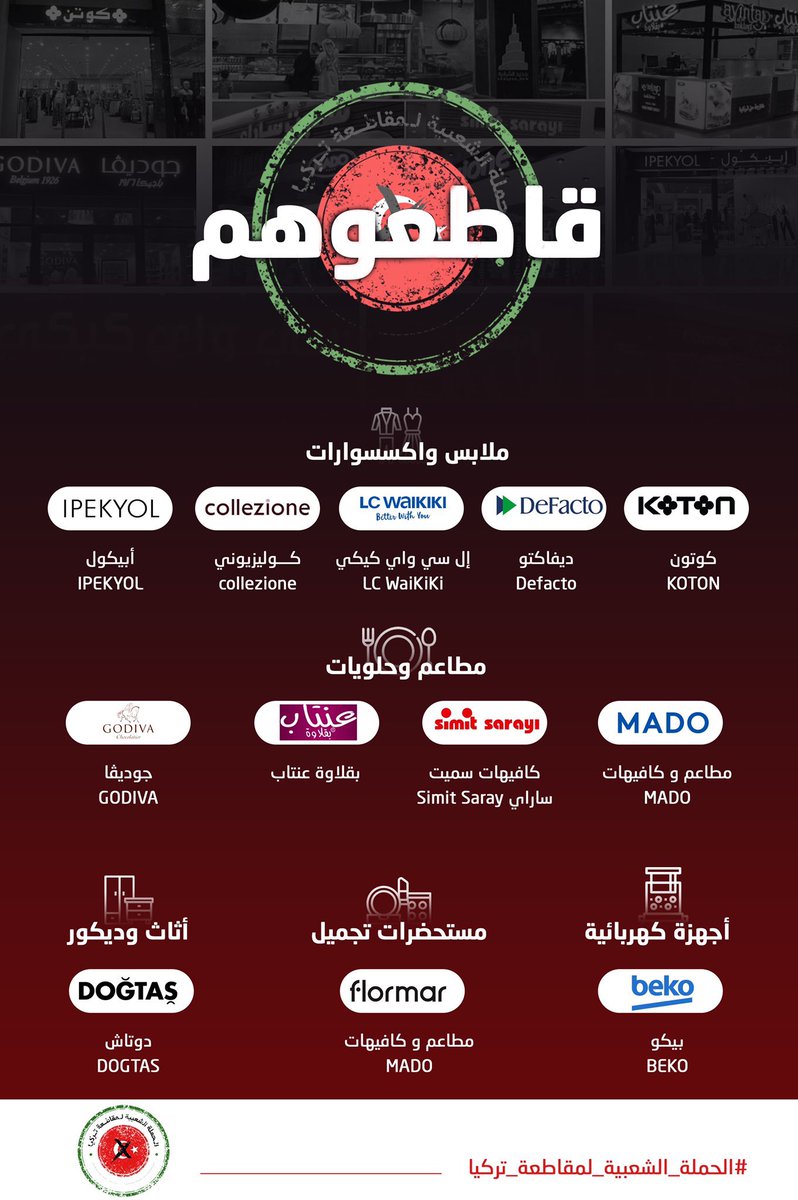 #الحمله_الشعبيه_لمقاطعه_تركيا