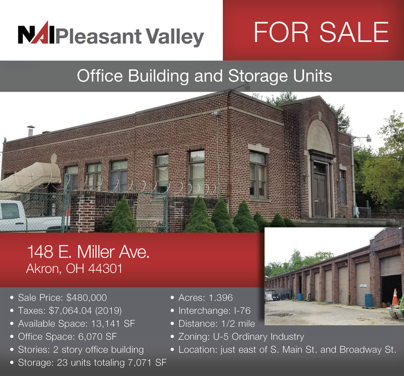 NAIPVOHIO's tweet photo. Unique Opportunity to own a 6,070 SF 2-story office building and 23 storage units totaling 7,071 SF a 1/2 mile from I-76 in Akron, Ohio.  Contact Bob or Scott Raskow 330-697-6818 | 330-608-5172 or braskow@naipvc.com | sraskow@naipvc.com
https://t.co/omItPd4dv9  #CRE #NAIPVC https://t.co/j3flUyX9wI
