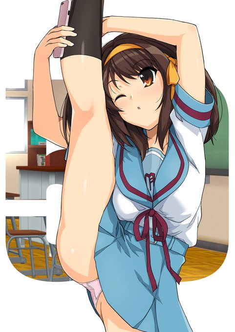 [R-18] ハルヒさん 新刊発売カウントダウン絵③ 50~41日 #涼宮ハルヒの憂鬱 #涼宮ハルヒ #バニーガール https://t.co/g6gzAhCOAS 