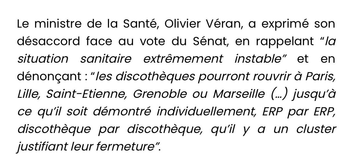 TheSquareStudi1's tweet photo. Bonjour. Élodie, gérante d’une salle de sport sur Marseille: Pouvez vous démontrer les clusters dans les ERP TYPE X (salles de sport) justifiant leur fermeture svp @olivierveran @VALP @LeaSalame @ThomasSotto @France2tv #VALP #onvousrépond https://t.co/sbhEUqz9nv