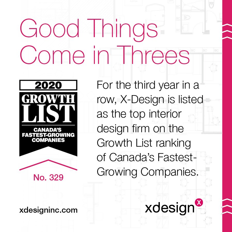 We are grateful to all our clients, partners and vendors for taking this ride with us. We are even more grateful to the X-Design family for allowing us to reach for the stars year after year. <a href="/cdnbiz/">Canadian Business</a> #growthlist