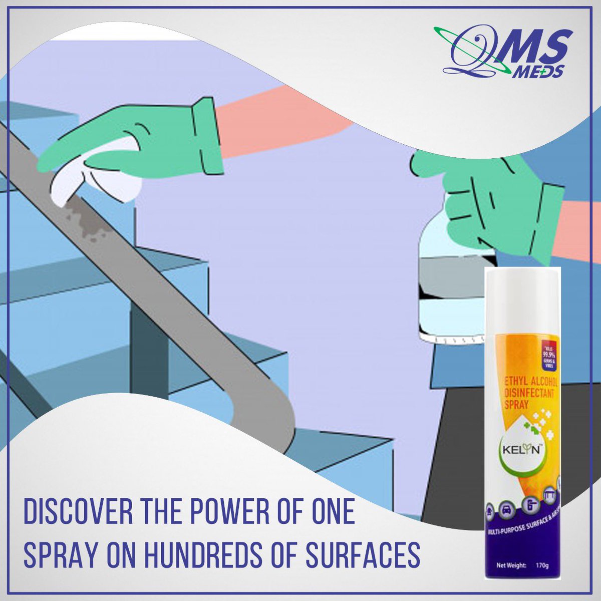 qms_mas's tweet photo. Kelyn Surface Disinfectant Spray is effective against viruses and bacteria on surfaces.

Buy now- https://t.co/9j2WLpbCaq

#qmsmas #qmsmeds #COVID__19 #disinfectantspray #buydisinfectantspray #surfacespray #coronavirus #HandSanitizer #buyhandsanitizer #medicalequipments #medical https://t.co/aMcKuwwPNn