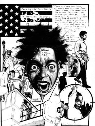 Kevin Rashid Johnson is a socialist prisoner in the US following in the tradition of the black Panther Party.He's a member of an organisation that stayed true to the Panther and socialist principles called new Afrikan Black Panther Party (different from the NBPP).