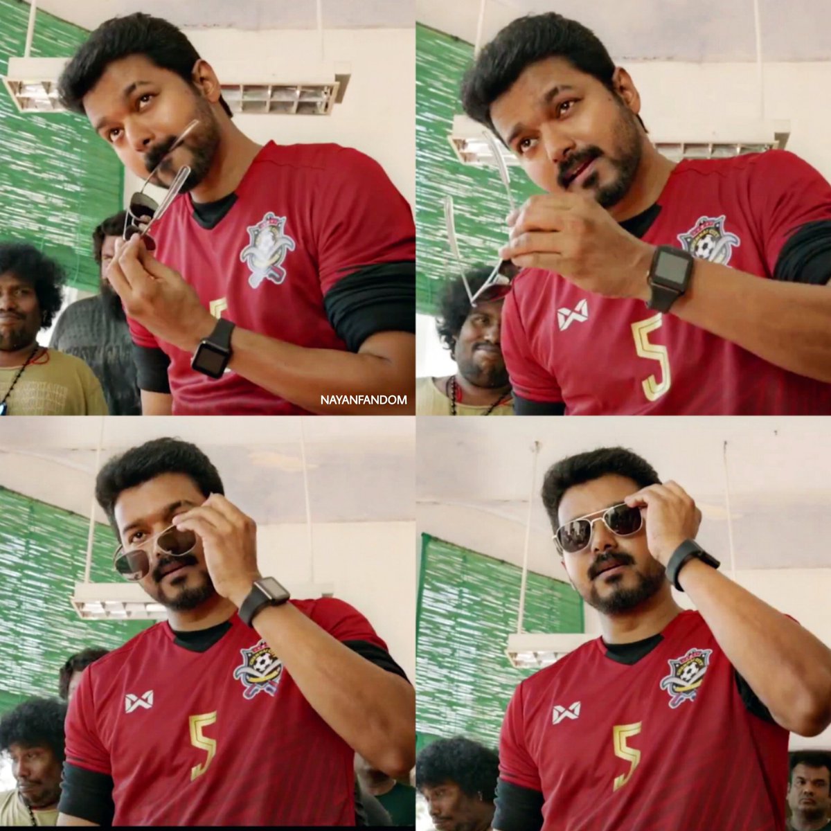 T - 4 His Swag   #ThalapathyVijay  #Bigil   #Nayanthara  #LadySuperstar .. @actorvijay Fans Do Check Out This THREAD  And Support  #Master