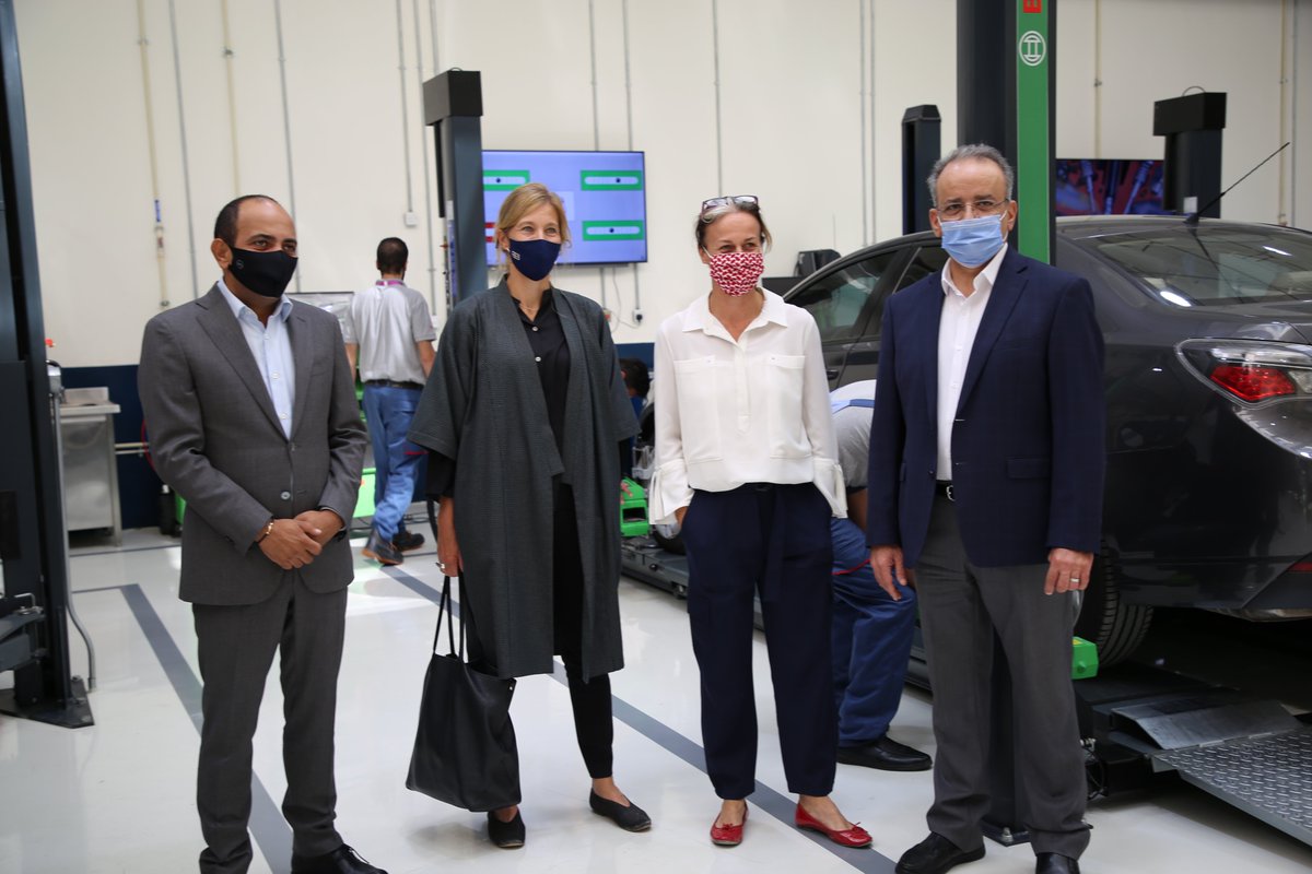 Today we were privileged by a visit by the Swedish Ambassador in Jordan Her Excellency Alexandra Rydmark and <a href="/UNICEFJordan/">UNICEF Jordan - يونيسف الأردن</a> Country Representative Ms. Tanya Chapuisat. Our guests visited some of the Schools at LTUC and met with some of our students.