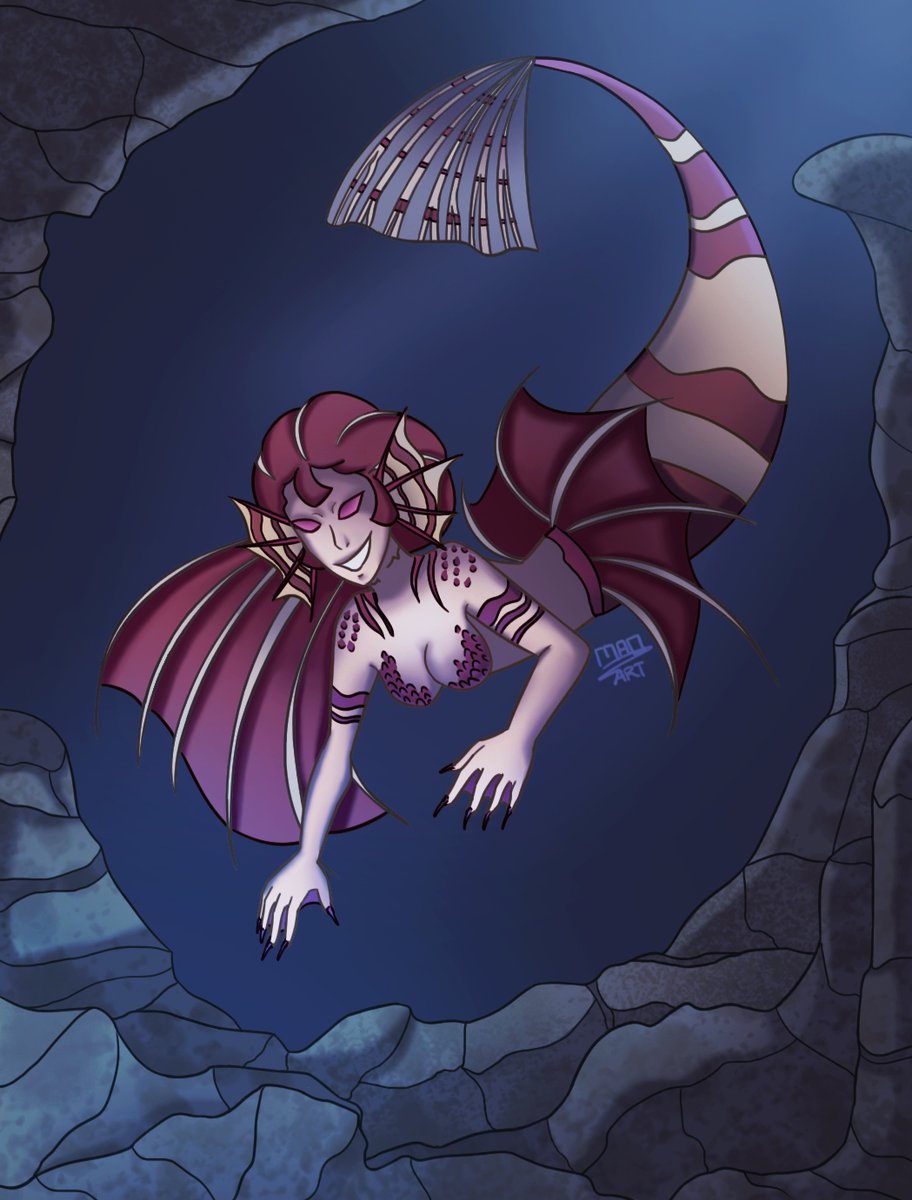 Before I forget again, here's another #ThrowbackThursday  of what I did for #mermay2020 !