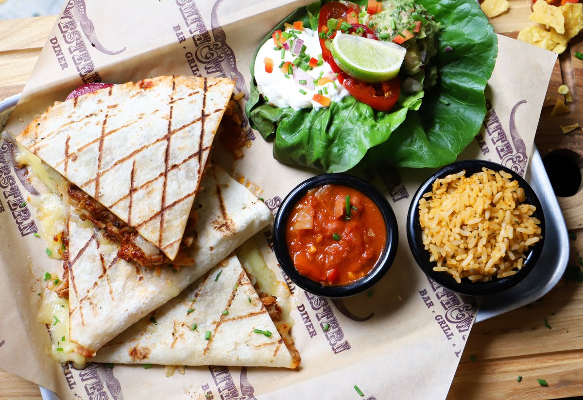 AddlestoneOne's tweet photo. Deliciousness supporting a good cause.
Grab one of these Quesadilla's from @Smith_Western before 17th October and ยฃ1 will be donated to charity for each one sold! #AddlestoneOne #WorldMentalHealthDay https://t.co/G7ycRJuLlm