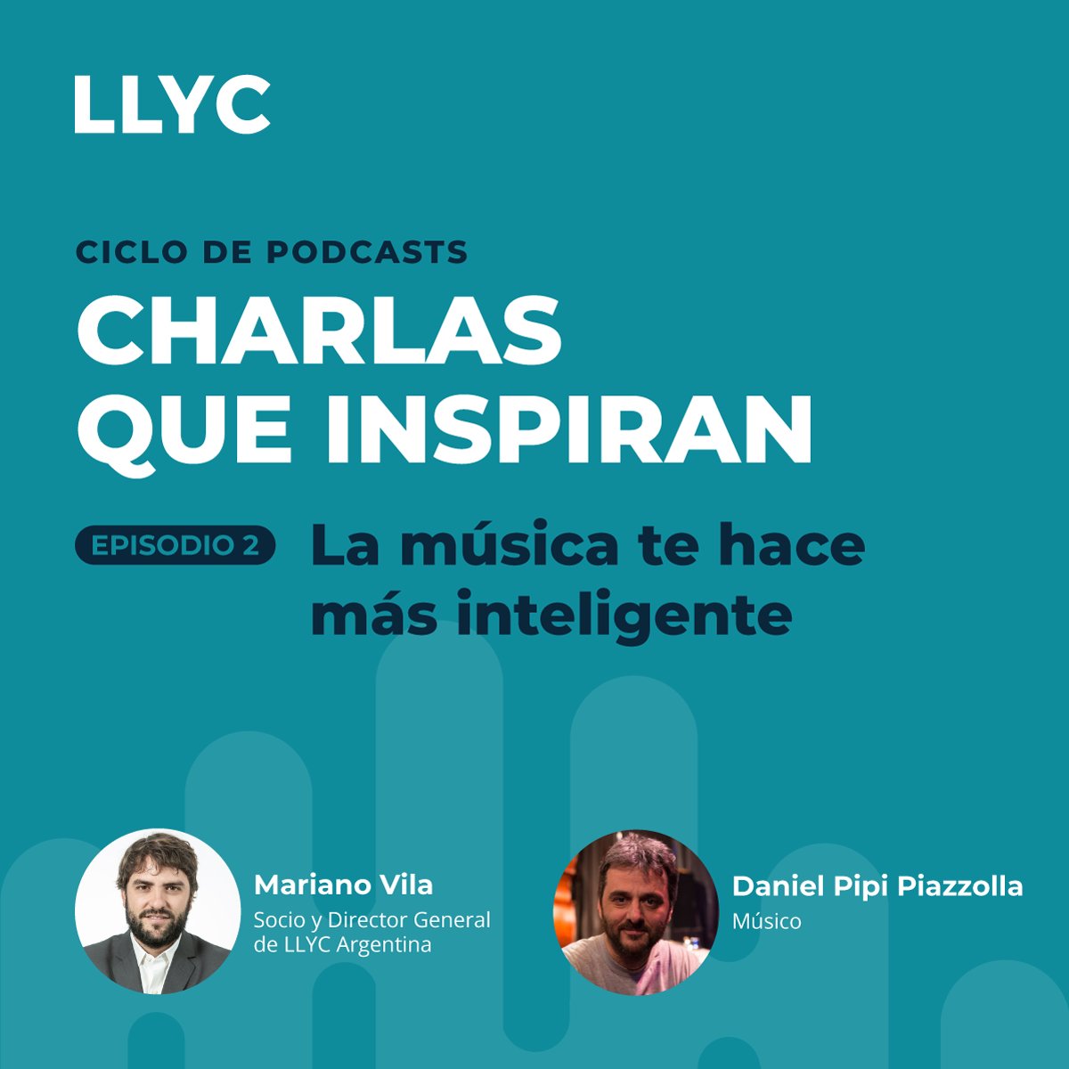 Siguiendo con nuestro ciclo de #podcasts #CharlasqueinspiranLLYC, nos adentramos en el mundo de la música con <a href="/pipipiazzolla/">Pipi Piazzolla</a>, quien nos cuenta cómo es crecer entre músicos y tomar lo mejor de ellos para desarrollar una carrera propia: llyc.es/rs40e