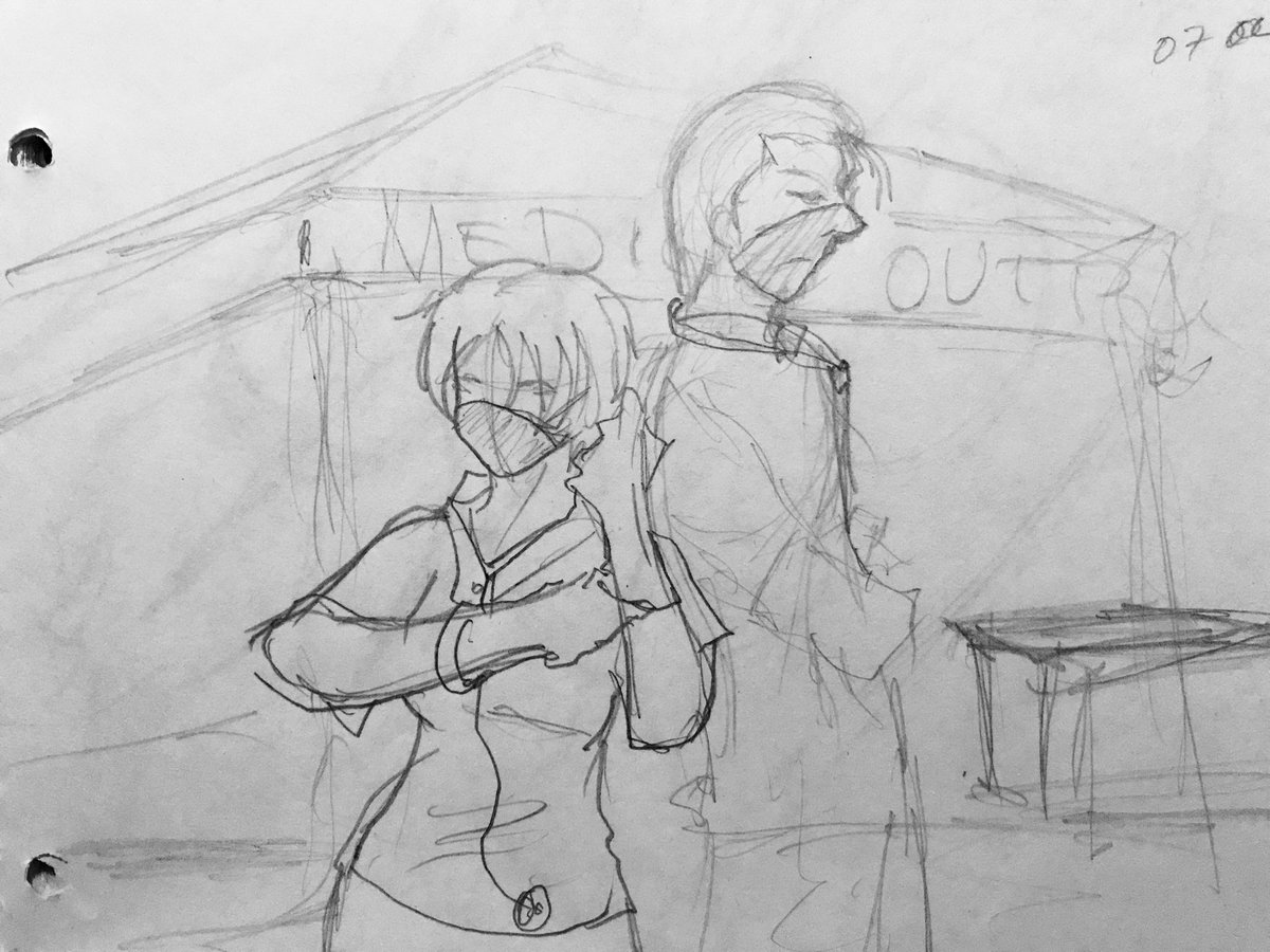 pumpkingdk's tweet photo. Continuamos agradeciendo a los médicos por su ardua labor durante la pandemia // Against the current pandemic, Medics are our Knights in shining armor.

#Inktober 2020
Day 15 : #Outpost 
#NeoClan :: Jun / Rola

#COVID19 #illustration #anime #manga #virus #Knight https://t.co/4e1haIXrbL