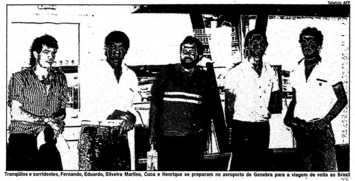 Depois de 28 dias presos, os jogadores foram liberados. Pagaram fiança e uma indenização à garota. Depois foram condenados, mas nunca cumpriram a pena. Os rapazes podem circular por aí livremente, como estão até hoje. Basta não pisarem na Suíça.
