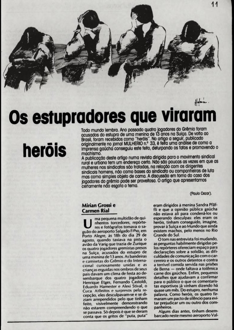 De fato, mal sabiam o que esperava os “Doces Devassos”, apelido que a imprensa esportiva gaúcha deu para os rapazes: um grupo de 500 pessoas entre imprensa e torcedores colorados e gremistas ocupava o Salgado Filho. No topo, as bandeiras do Inter e do Grêmio unidas.