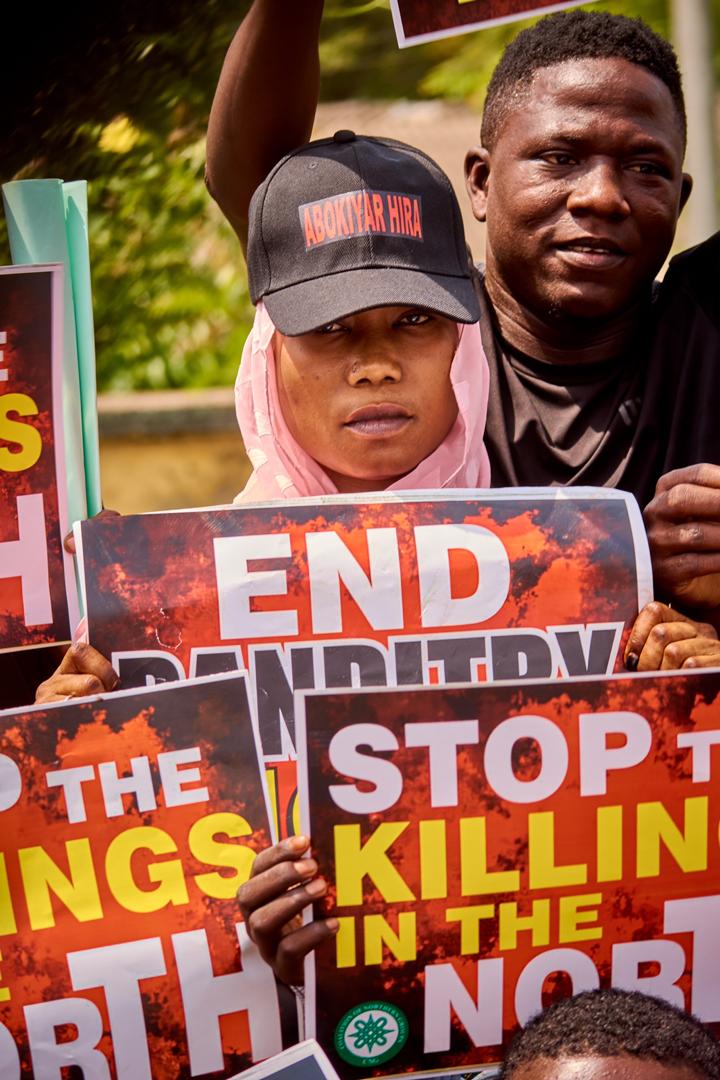 alijitaa's tweet photo. This protest has been propelled by the fast and growing terror unleashed by Insurgency, kidnappings and armed bandit's which made northern Nigeria vulnerable  to horrors, which has led to the deaths of thousands and displacement of millions.#EndInsecurityNow https://t.co/CmAcrTGPHA