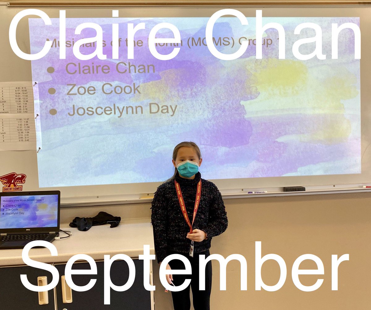 PVMS_Music's tweet photo. Our September (Choir) Musicians of the Month! These students have been doing a great job this year! Thank you for your hard work! 
A Thread: https://t.co/6jZmtCHwnK