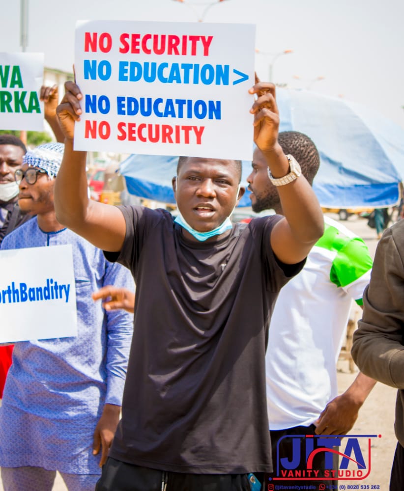 alijitaa's tweet photo. These undeserviced terrors was protested to today by northern Nigerian youths in Kano #EndInsecurityNow https://t.co/oHQfJkH7ss