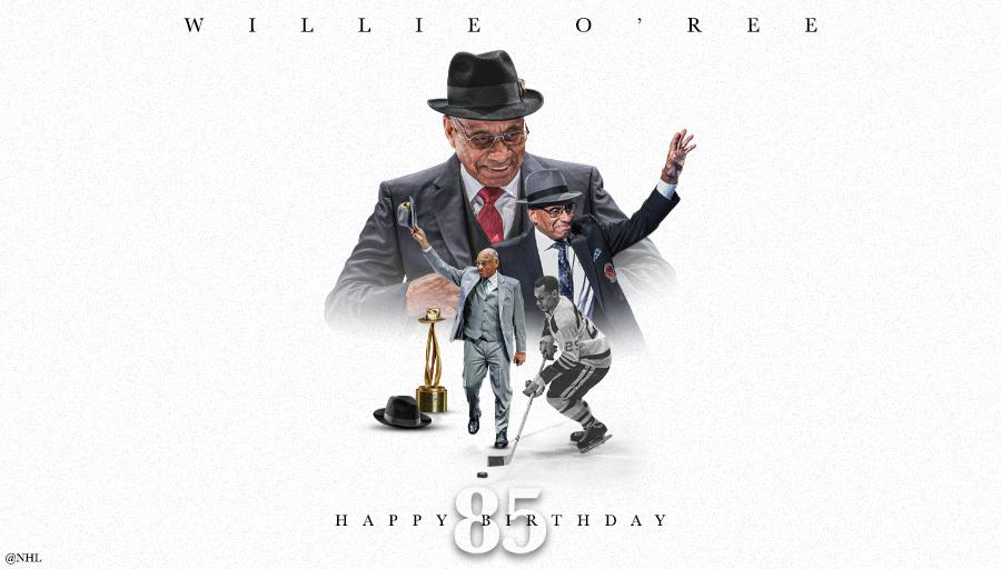NHL's tweet image. Happy 85th Birthday, Willie O'Ree! 🙌