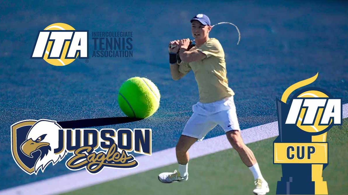 Men's Tennis: Chris Kerswell Begins Quest for the ITA Cup
 - judsoneagles.com/article/mens-t…