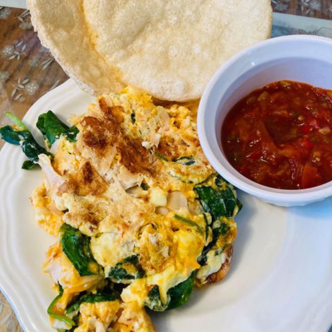 BroghiePoppers's tweet photo. What a way to brighten your day! 🤤🍳👀 Lorna Hachée started her morning off with #BroghiesBreakfast - Who else is jealous!? 🙌😅🙌 https://t.co/cEsc0Kx5Bw
