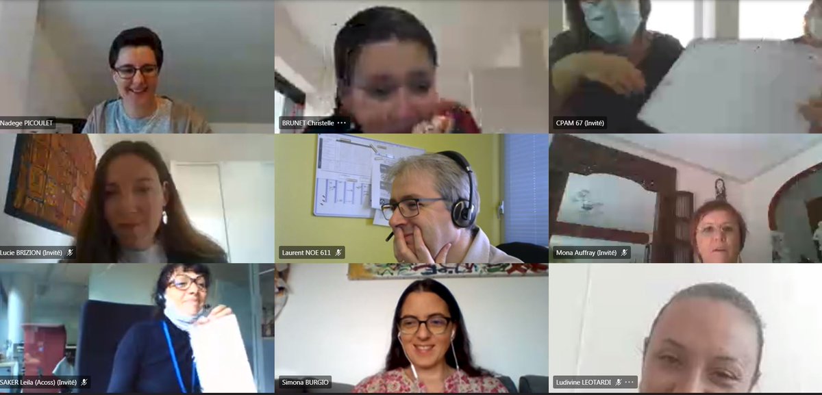 [#Direct]Les référents handicap de la #SécuritéSociale se mobilisent!
Réunis pour leur séminaire annuel, ils balayent les domaines d’intervention de la mission #handicap et évoquent les orientations stratégiques qui pourraient être désormais envisagées #WorkInProgress