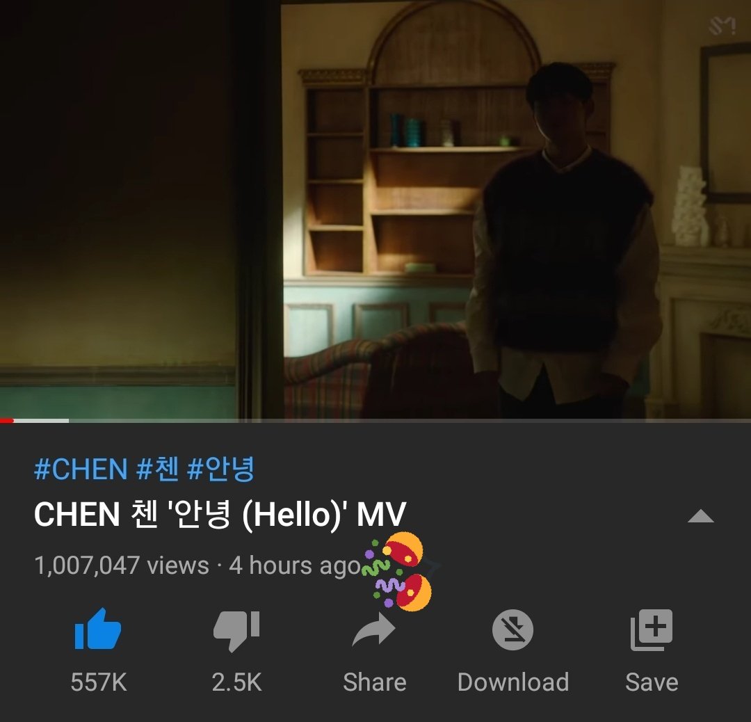 1M views
557k likes

We can go on and work more harder <a href="/weareoneEXO/">EXO</a> 😉
#CHENHelloSingle #CHEN #HelloDearCHEN #HelloCHEN