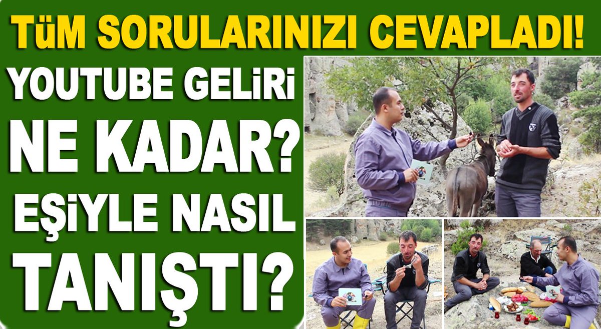 Köy hayatını, doğal yaşamı tüm insanlara sevdiren Orhun Topkaya kardeşimizle yaptığım röportajı #Youtube kanalımdan izleyebilirsiniz. Hoş bir sohbet oldu.

Soru-Cevap röportaj ->> youtu.be/a8W3c6Z0vuA

#OrhunTopkaya #Eskişehir #Seyitgazi