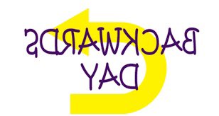 Tomorrow is Backwards Day and Cougar Spirit Day!