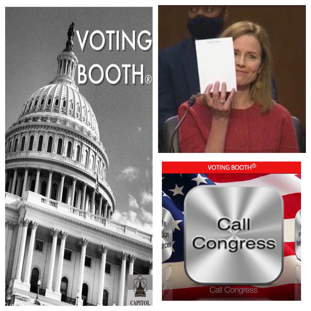 VotingBoothApp's tweet image. The Countdown to #Election2020 is on!  Download #VotingBooth (free) 📲 and stay informed about the latest developments.  apps.apple.com/us/app/voting-… @DNC @GOP @JoeBiden @SenateGOP @HouseDemocrats @realDonaldTrump 

 #AmyConeyBarrett