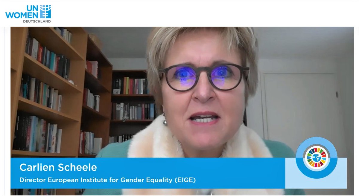 Feels great to be among my colleagues working on the frontline of women's empowerment! EIGE's review of the #BPfA shows us the biggest gender equality challenges for the EU. Join me today to find out where we stand. Watch live - bit.ly/3ln02A4 #GenerationEquality