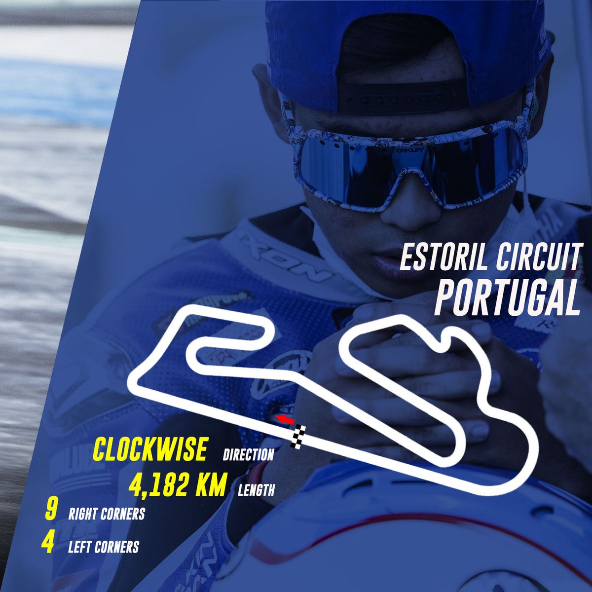 Informasi sirkuit 🇵🇹 #EstorilWorldSBK yang akan diikuti oleh <a href="/GalangHendra551/">GalangHendra55official</a> di pekan ini !

#Eneos

#UntukMerahPutihSemakinDiDepan #YamahaFamily #YamahaFullGasspoll #RevsYourHeart #SemakinDiDepan #YZFR6 #WorldSSP #bLUcRU #bLUcRUWorldSSP

📸 : #YamahaRacing
Source : #WorldSBK