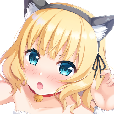 桐間紗路 「ハロウィンに向けて気合を入れるシャロちゃん
お菓子あげるから悪戯してほしい 」|ナナフジのイラスト