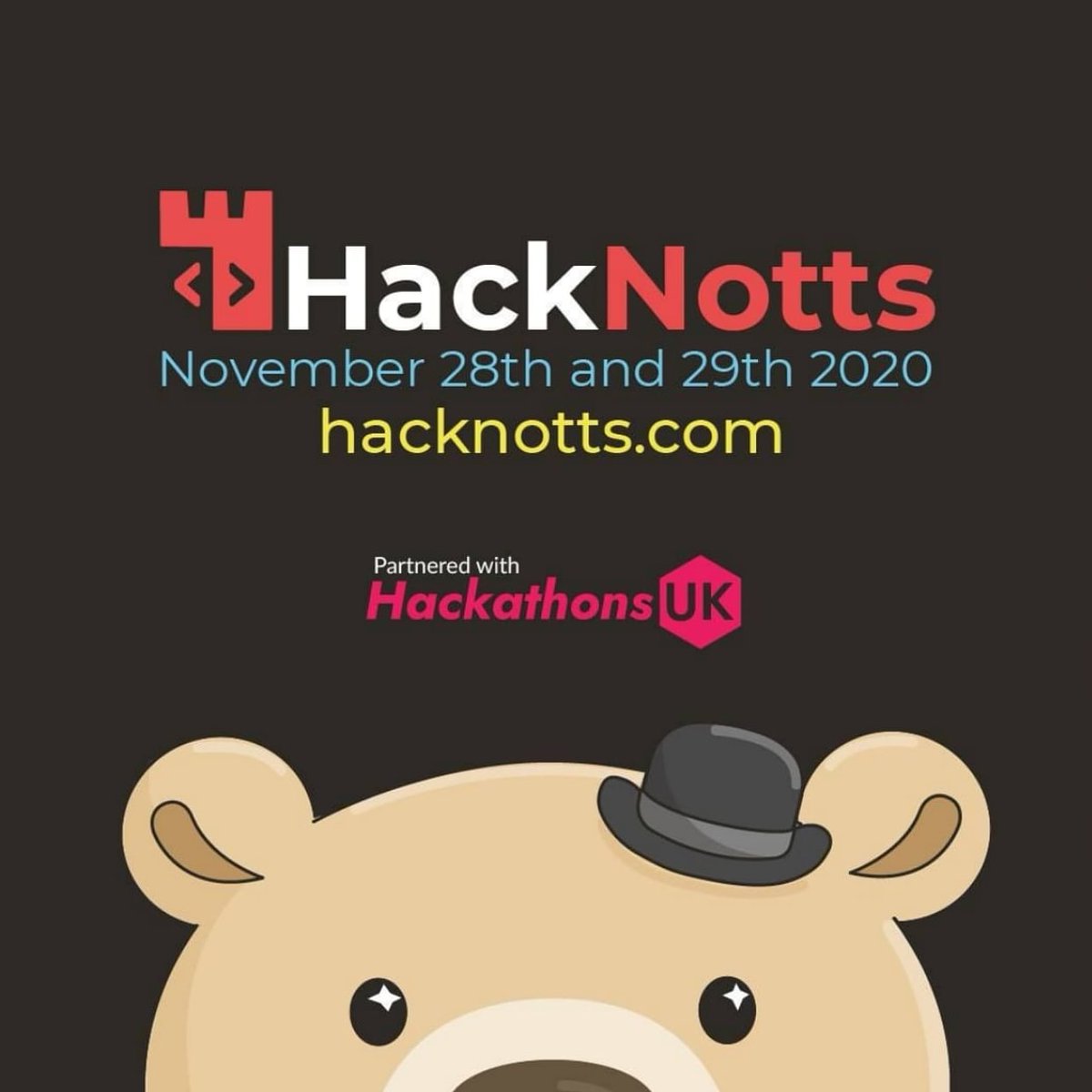 HackNotts's tweet image. Tickets for #HackNotts2020 are live at hacknotts.com why don&apos;t you go get one?

Also, did you hear that were doing a giveaway each week just for using #HackNotts2020, it&apos;s too easy!

T&amp;amp;C&apos;s at hacknotts.com/giveaway