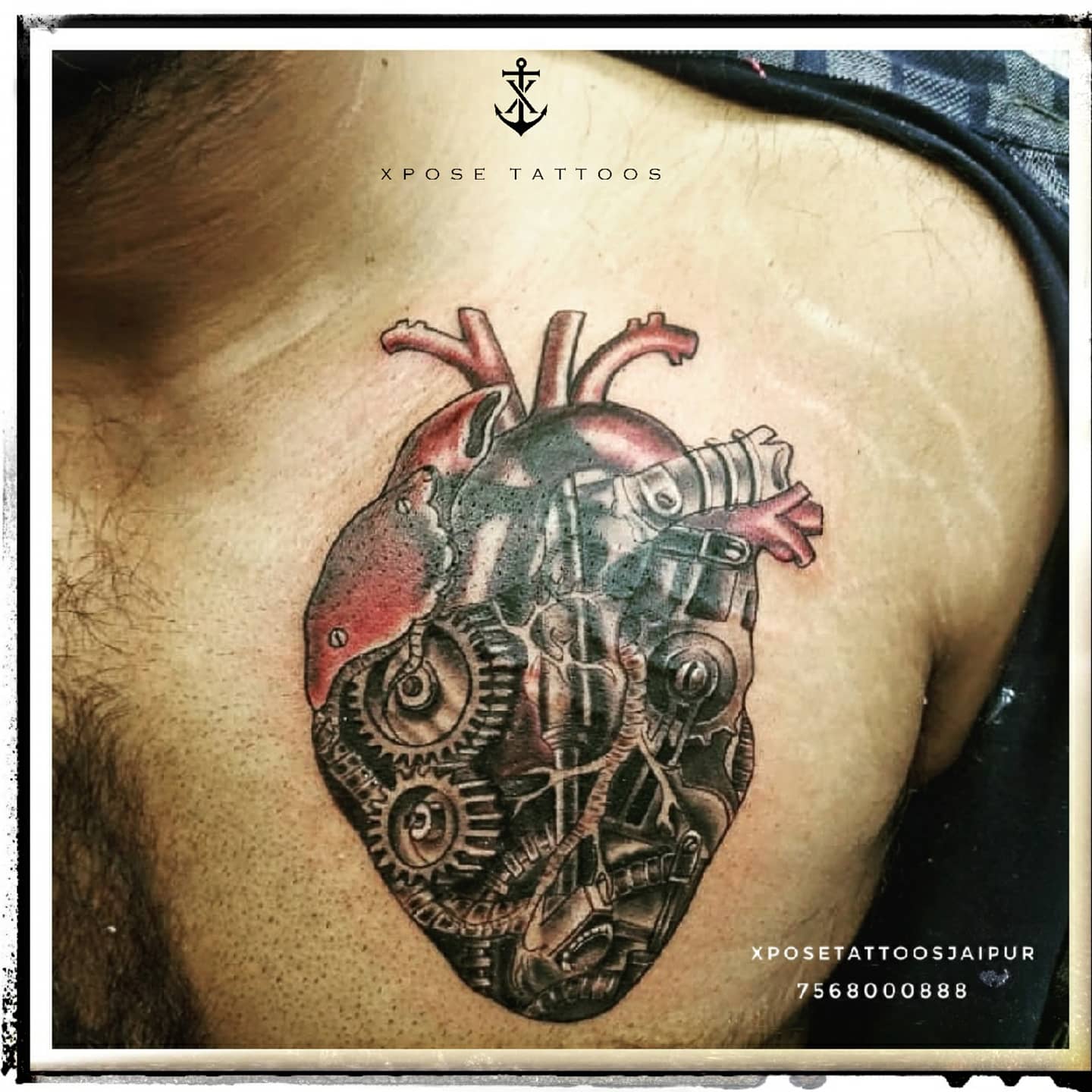 Motor Bikers Tattoo Technically Mechanical Heart Stock Vector Royalty  Free 1788578342  Shutterstock