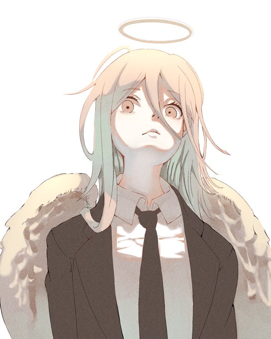 天使の悪魔
 #チェンソーマンファンアート投稿 