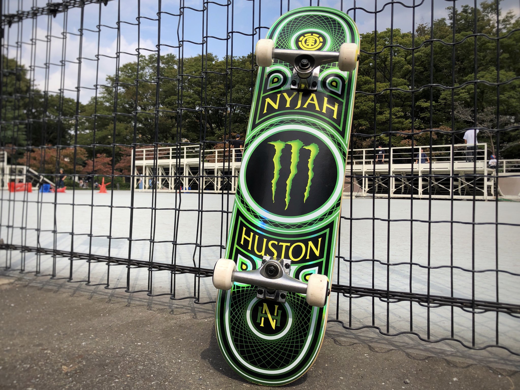【非売品】NYJAH HUSTON モンスターエナジーコラボ　スケートボード $_57.JPG?set_id=8800005007