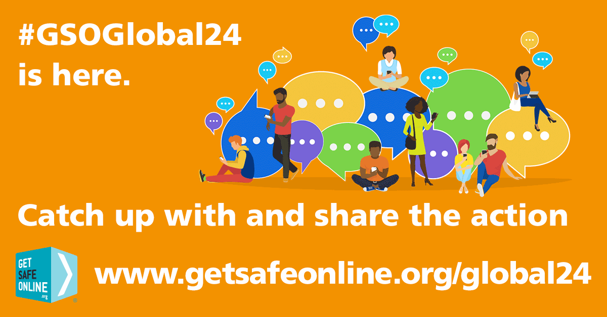 GetSafeOnline's tweet photo. 10 hours gone, 14 to go! We've had fantastic sessions from the Pacific and Rwanda, right now we're in Scotland, then England and Northern Ireland at 11am. Then on to the Caribbean. Follow the action on Facebook @GetSafeOnline Whole event timetable here: https://t.co/KHfJx4xz9a https://t.co/mMo1azAclj