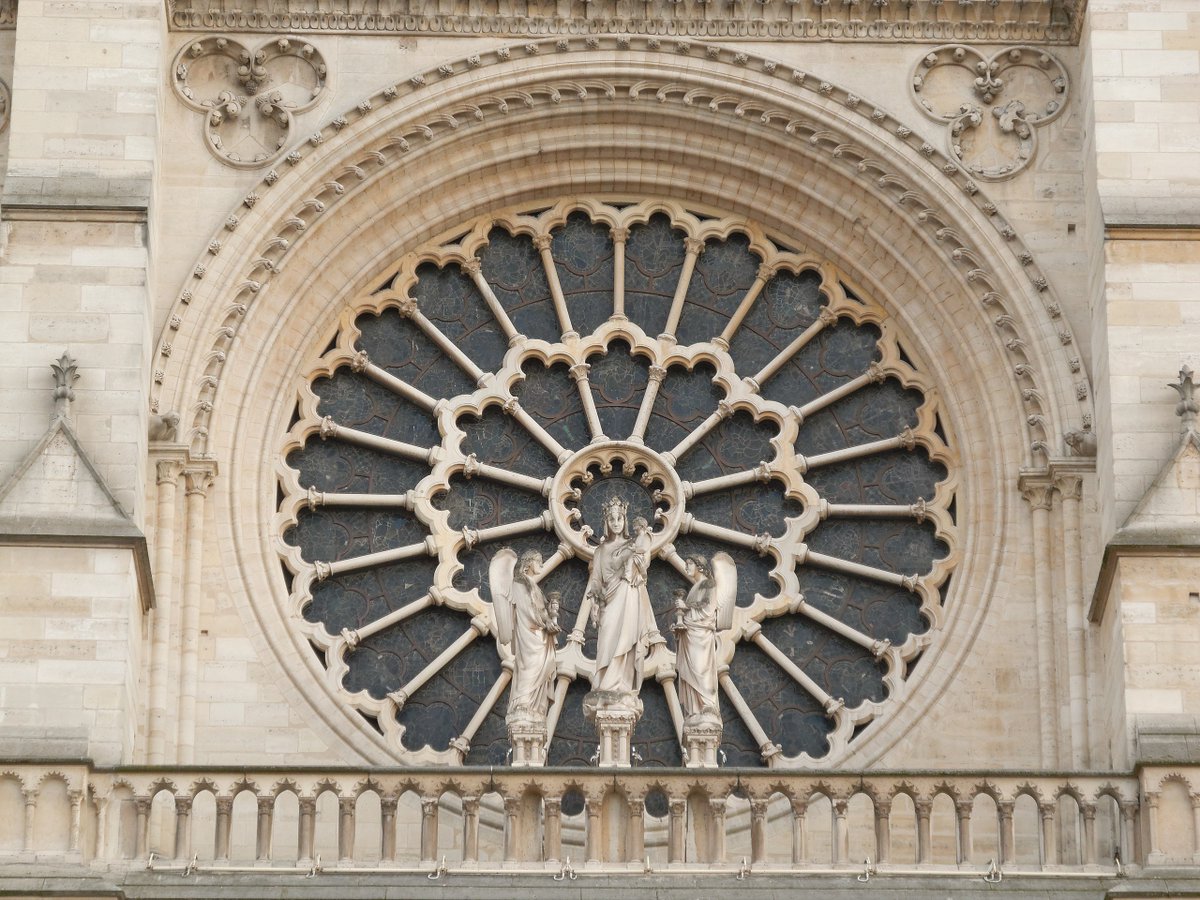 4) Notre-Dame(North Rose)(West Rose outside)(West Rose Inside)