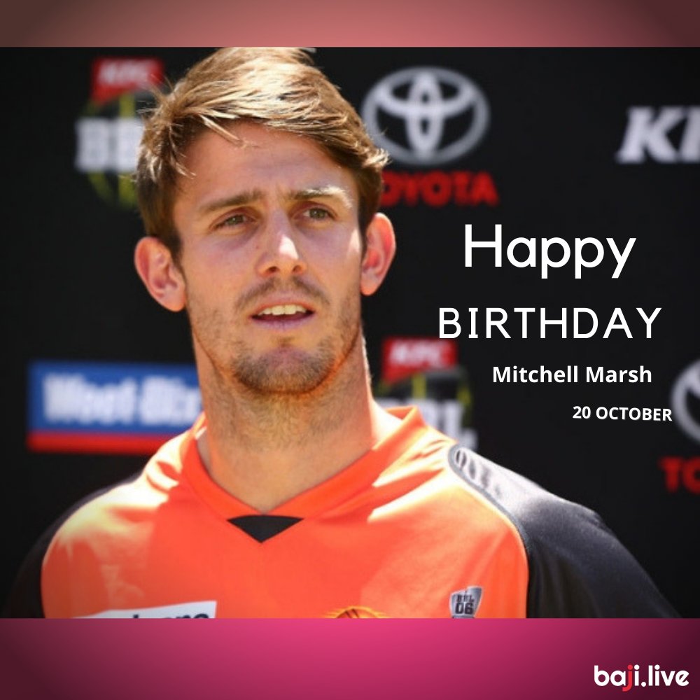 Happy Birthday to Mitchell Marsh!! 