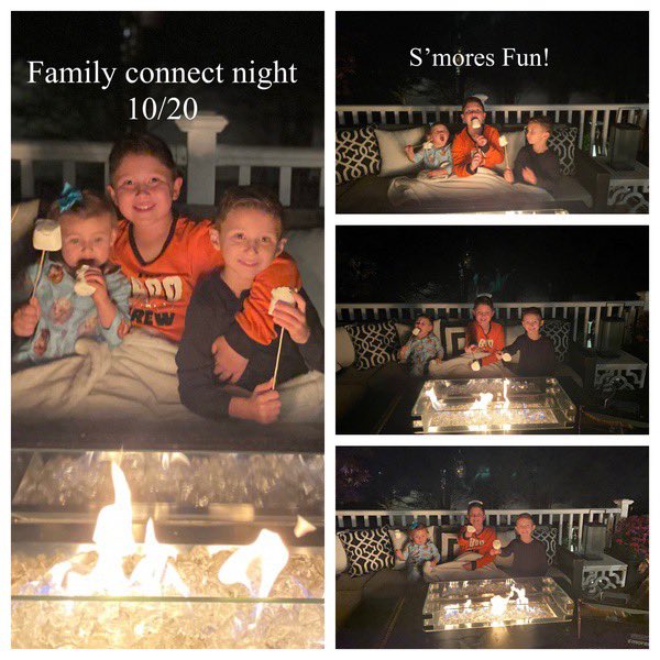 For family connect night, the Danza family made s’mores! So much fun! #familyconnectnight <a href="/LipaniPrincipal/">Principal Lipani</a>