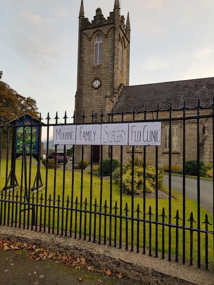 rcgp_ni's tweet photo. GPs &amp; their teams continue to innovate in these difficult times to provide a safe effective service for patients

Today, @laurence903 &amp; the team at Mourne Family Surgery are delivering flu clinic in Kilkeel

Despite the challenges, GPs are #GettingTheJabDone 

#FluJabNI #StaySafe https://t.co/f55mW2Khb0